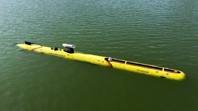 ASELSAN's underwater vehicle DERİNGÖZ images sunken Halfeti