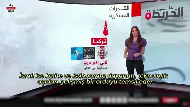 Sky News Arabia сравнил военный потенциал Турции и Израиля