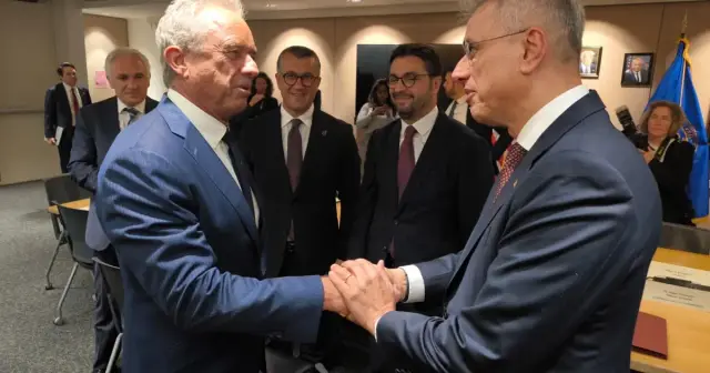 Sağlık Bakanı Memişoğlu, ABD'li mevkidaşıyla bir araya geldi | NTV Haber