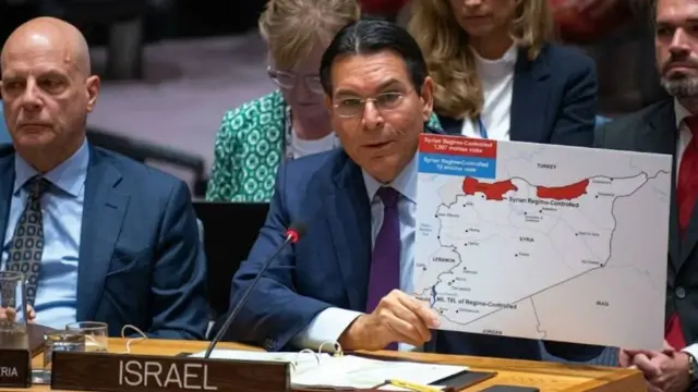 Israel's UN representative targets Türkiye's military presence in Syria