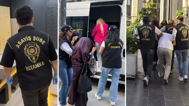 Prostitution investigation across 7 districts in Istanbul: 20 addresses searched