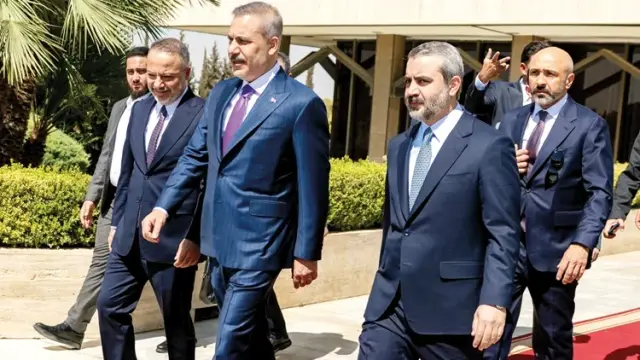 Fidan comments on Israel and Greece during Syria visit