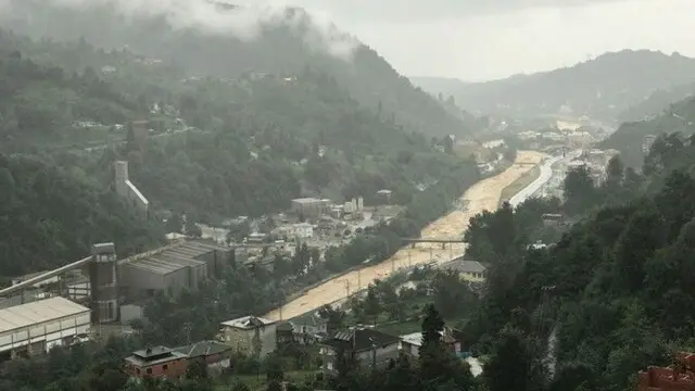 Rize downpour damage exceeds 1 billion lira